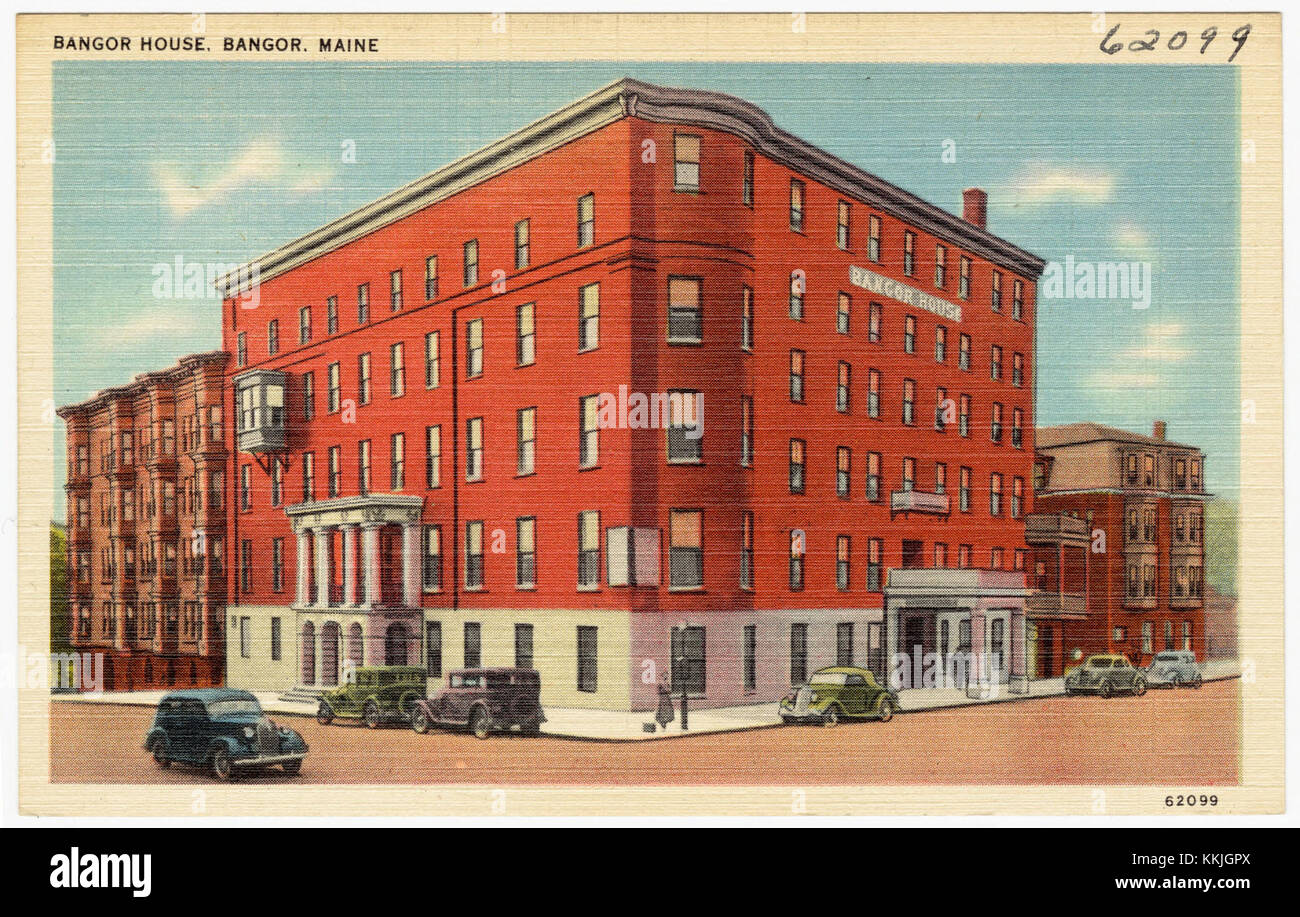 Bangor House, Bangor, Maine (62099 Stock Photo Alamy