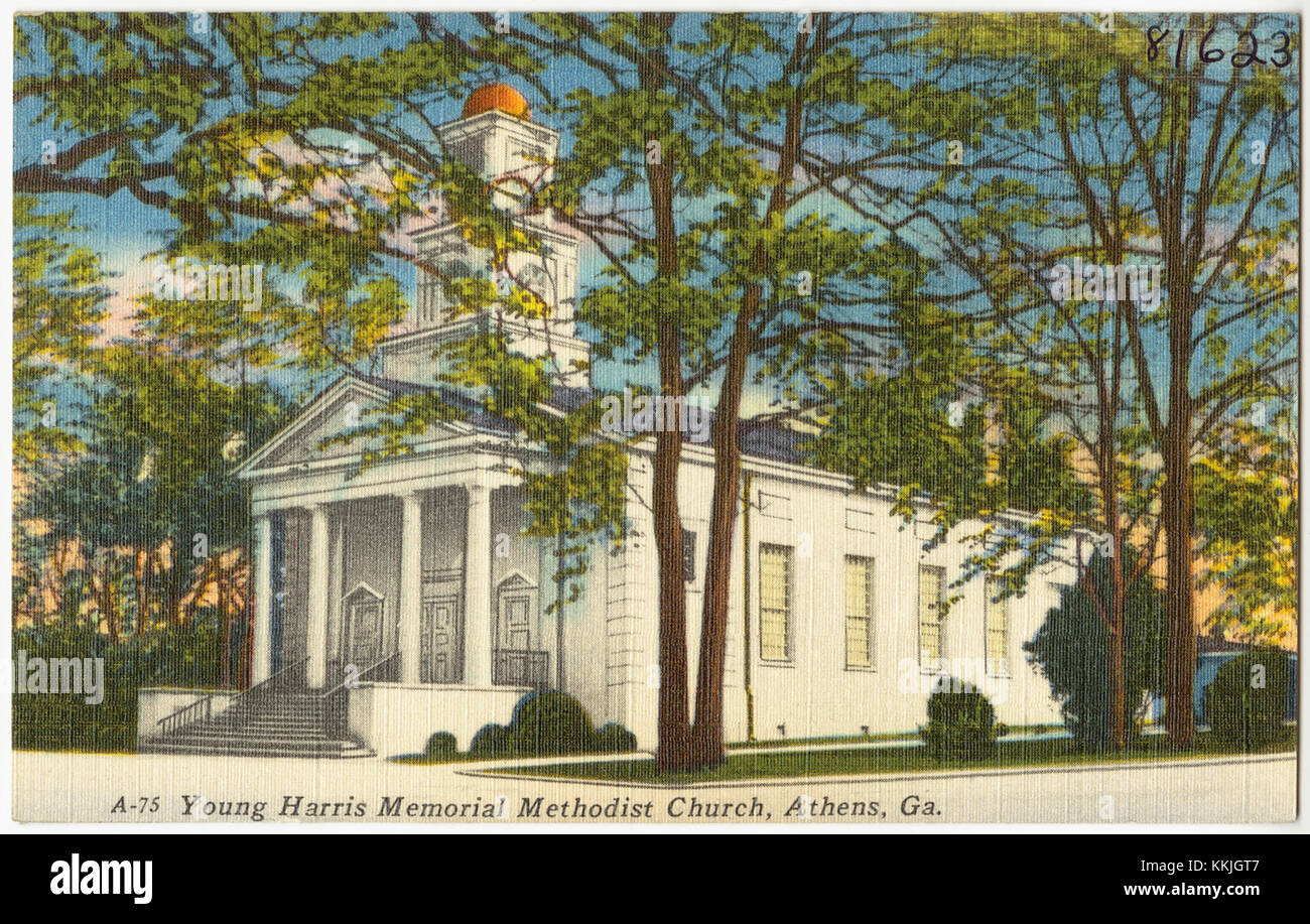Young Harris Memorial Methodist Church, Athens, Ga. (8343899840) Stock Photo
