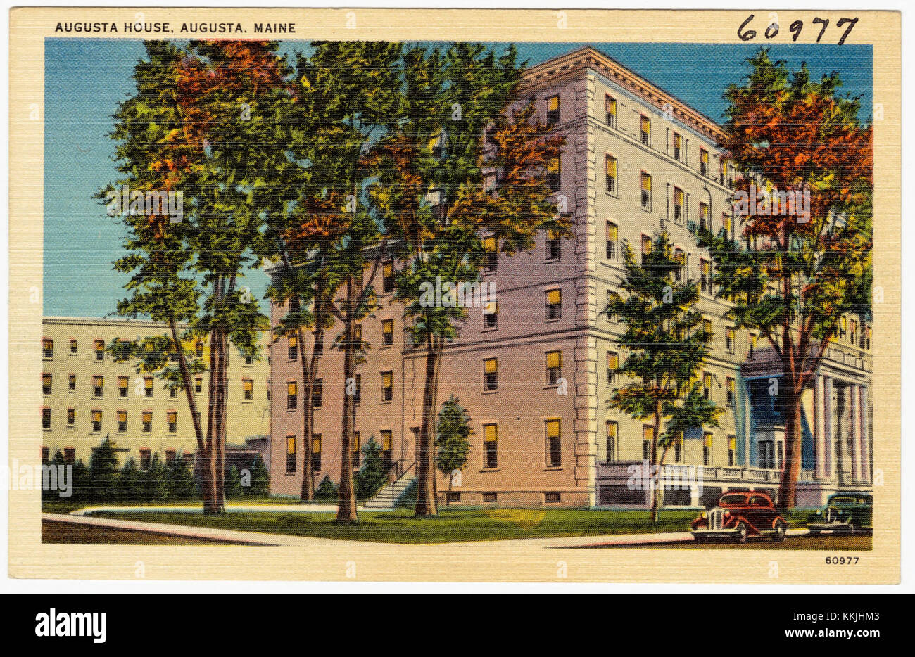 Augusta House, Augusta, Maine (60977 Stock Photo Alamy