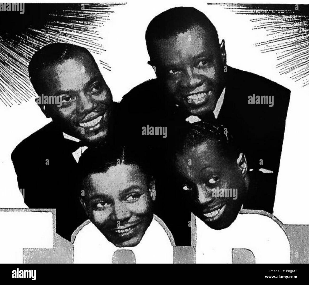 Golden Gate Quartet Billboard Stock Photo Alamy