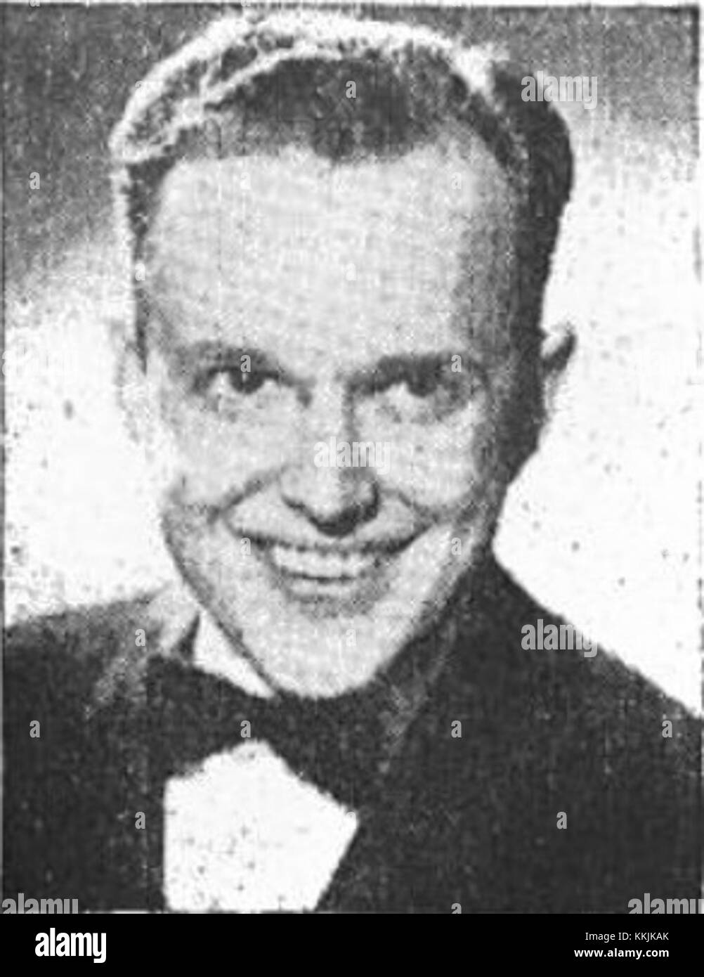 Will Bradley was an American jazz trombonist and bandleader in the early to mid-20th century. Known for his contributions to big band music, Bradley led the Will Bradley Orchestra during the swing era, influencing the sound of American jazz. Stock Photo
