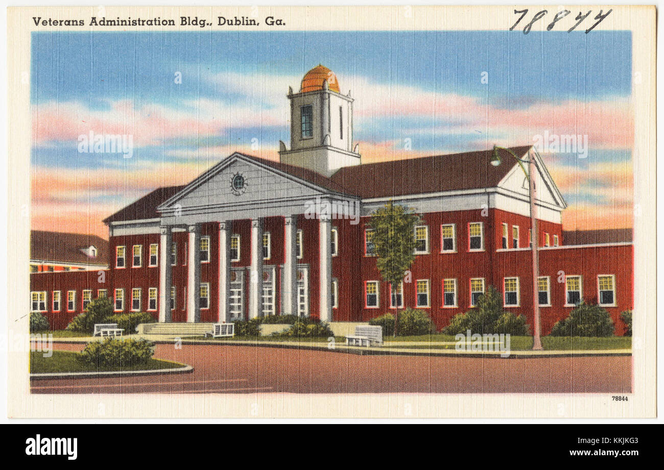 Veterans Administration Bldg., Dublin, Ga. (8367048897 Stock Photo Alamy