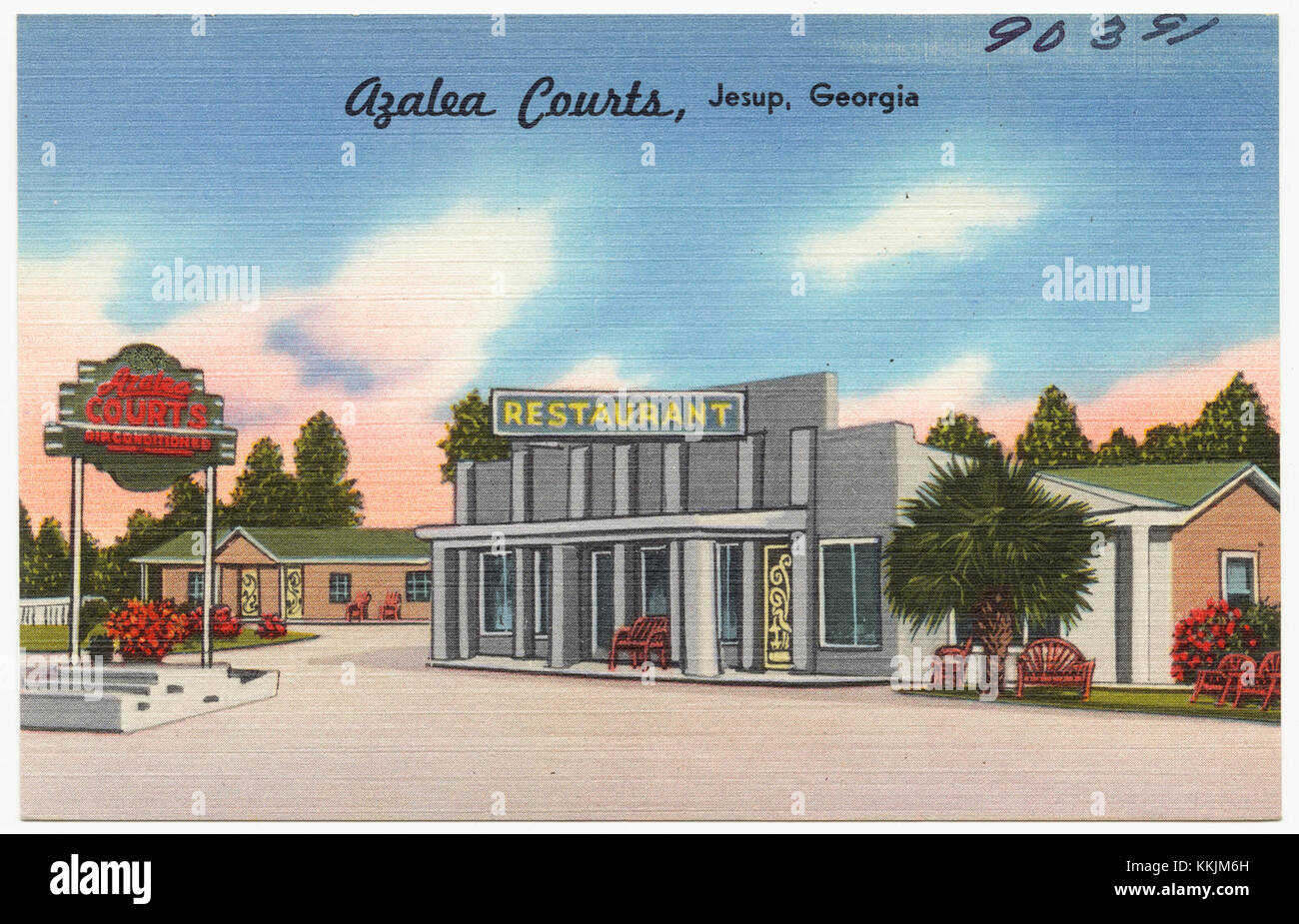 Azalea Courts, Jesup, (8368119482 Stock Photo Alamy