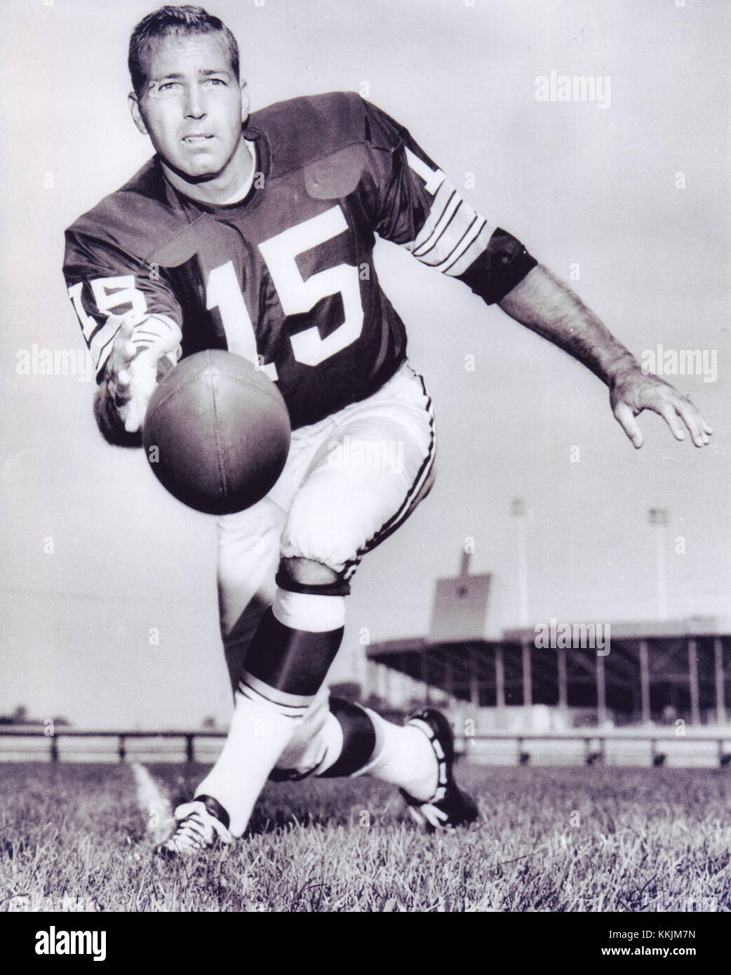 Bart starr bw Stock Photo - Alamy