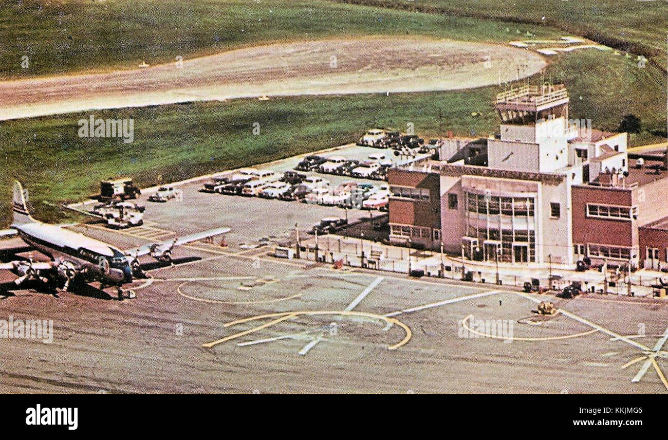1950 ABE Airport Stock Photo - Alamy