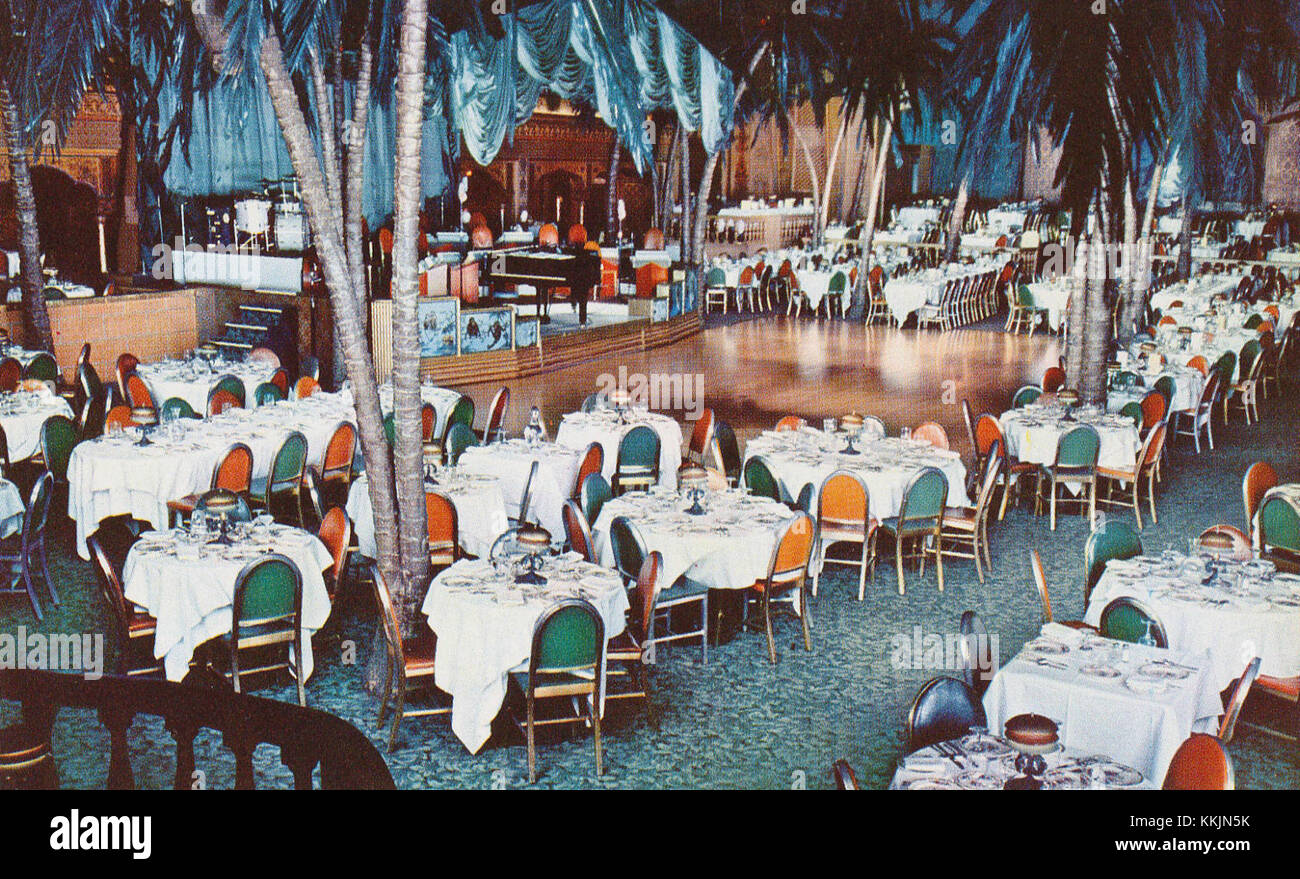 Cocoanut grove at the ambassador hotel hires stock photography and