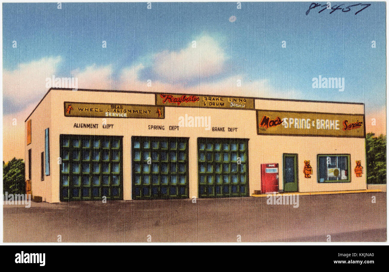 Mac's Spring and Brake Service. Raybestos Brake Service. Bear Wheel