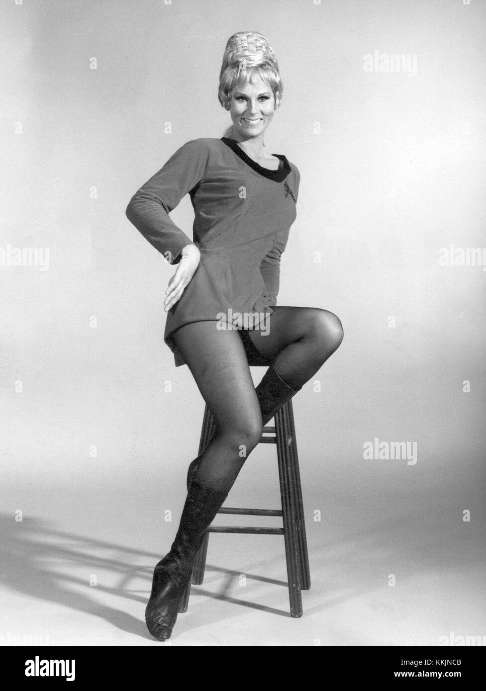 Grace Lee Whitney Star Trek 1966 Stock Photo - Alamy