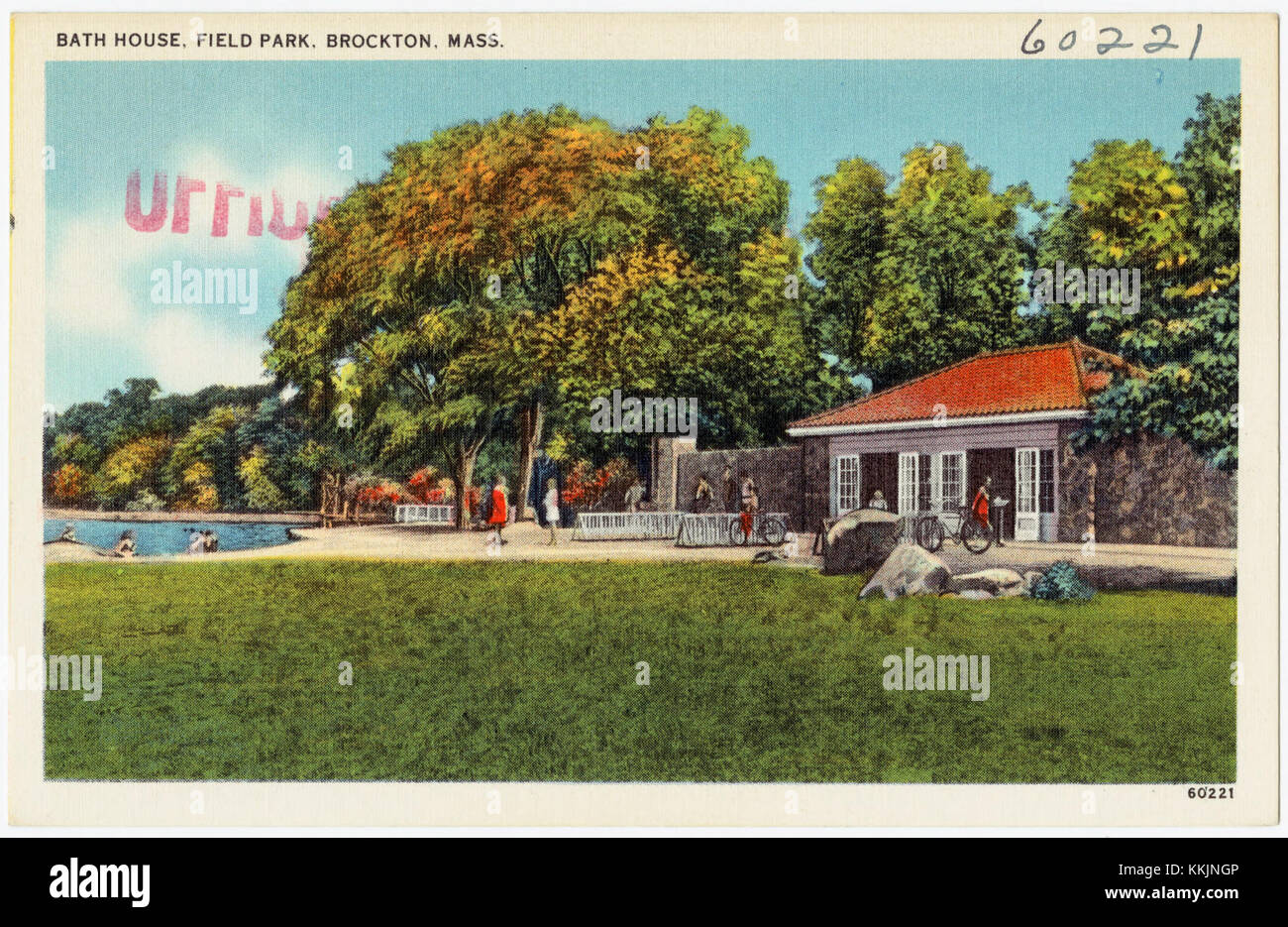 Bath House, Field Park, Brockton, Mass (60221 Stock Photo Alamy