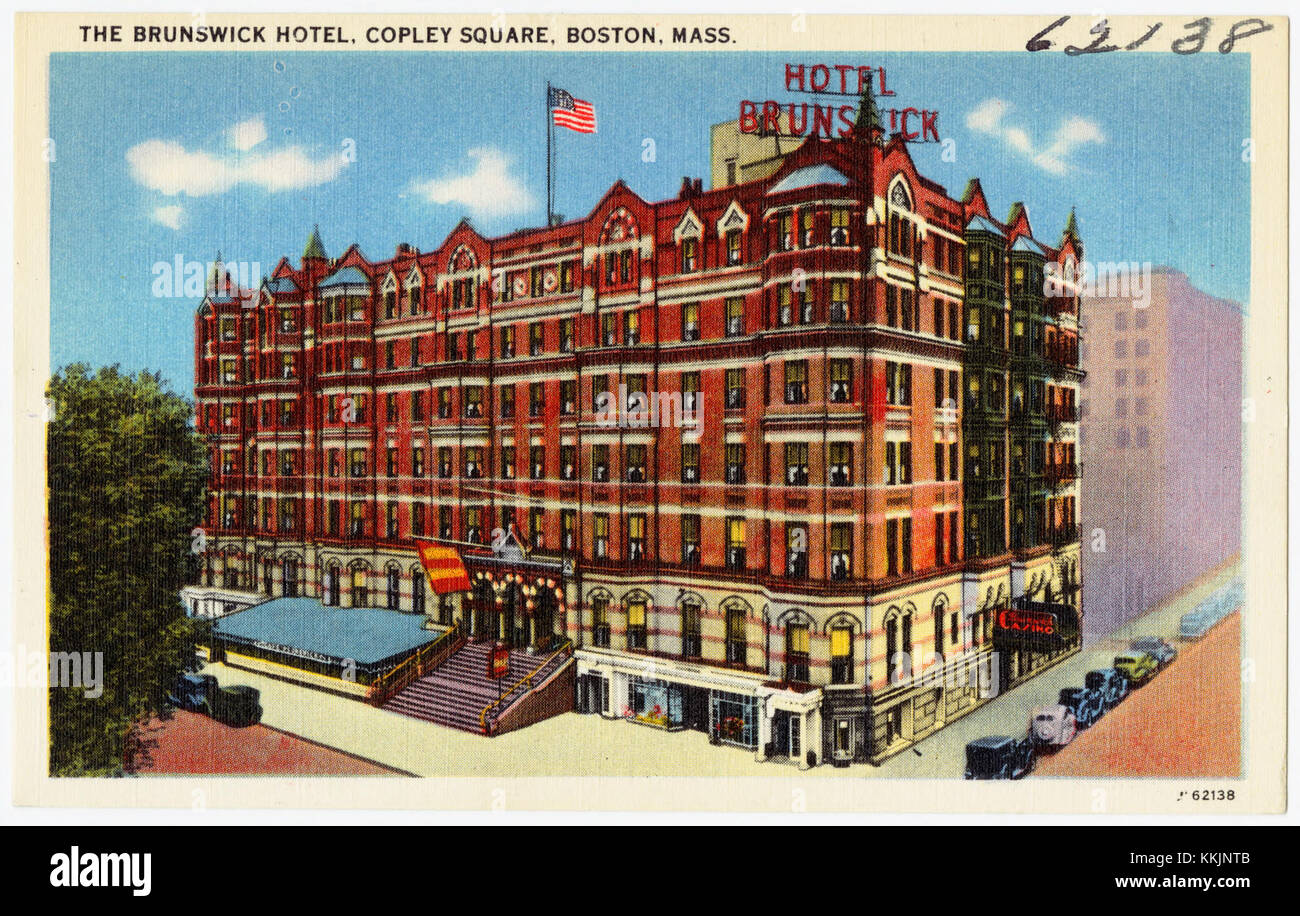 Vintage boston copley hi-res stock photography and images - Alamy