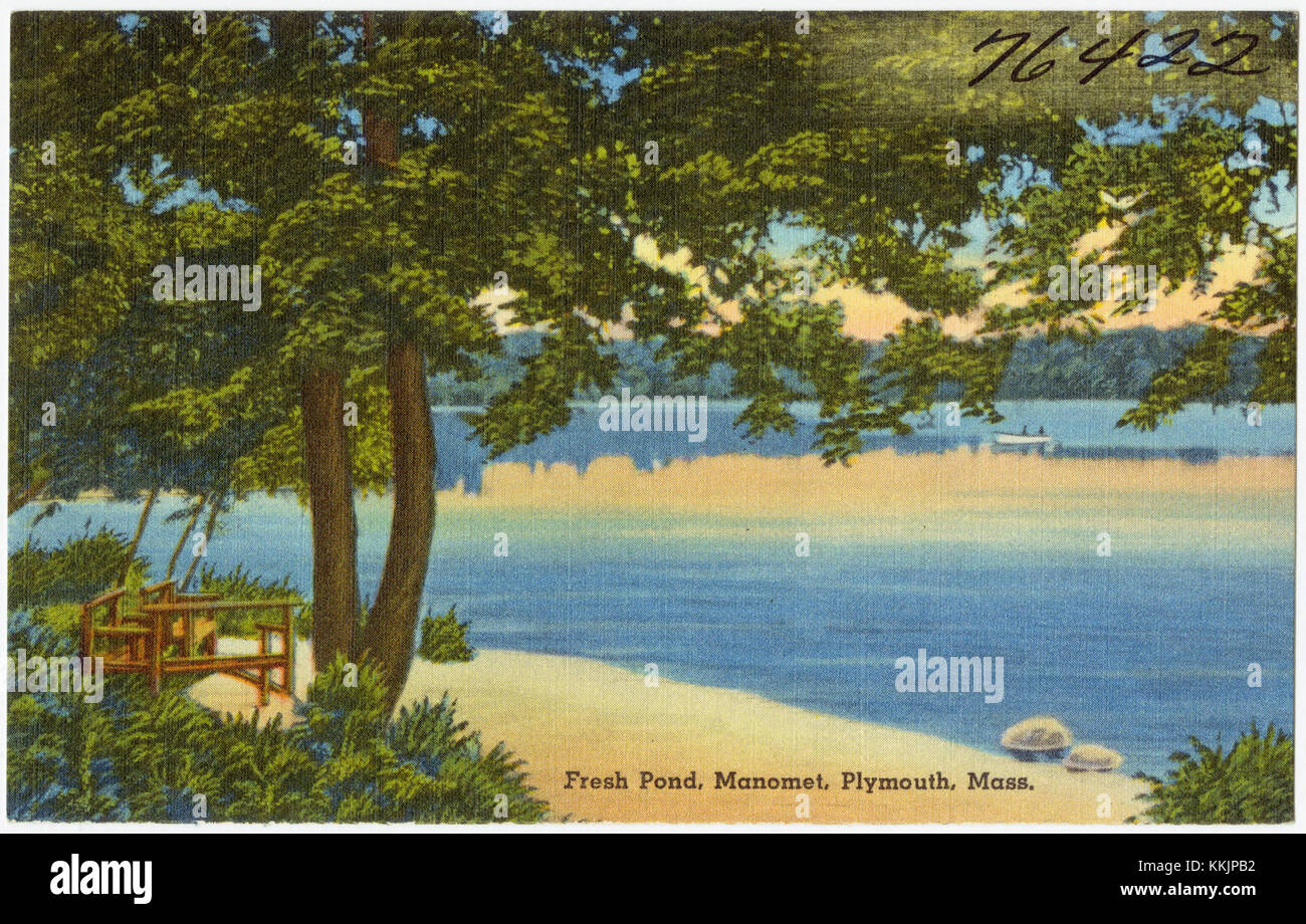 Fresh Pond, Manomet, Plymouth, Mass (76422 Stock Photo Alamy
