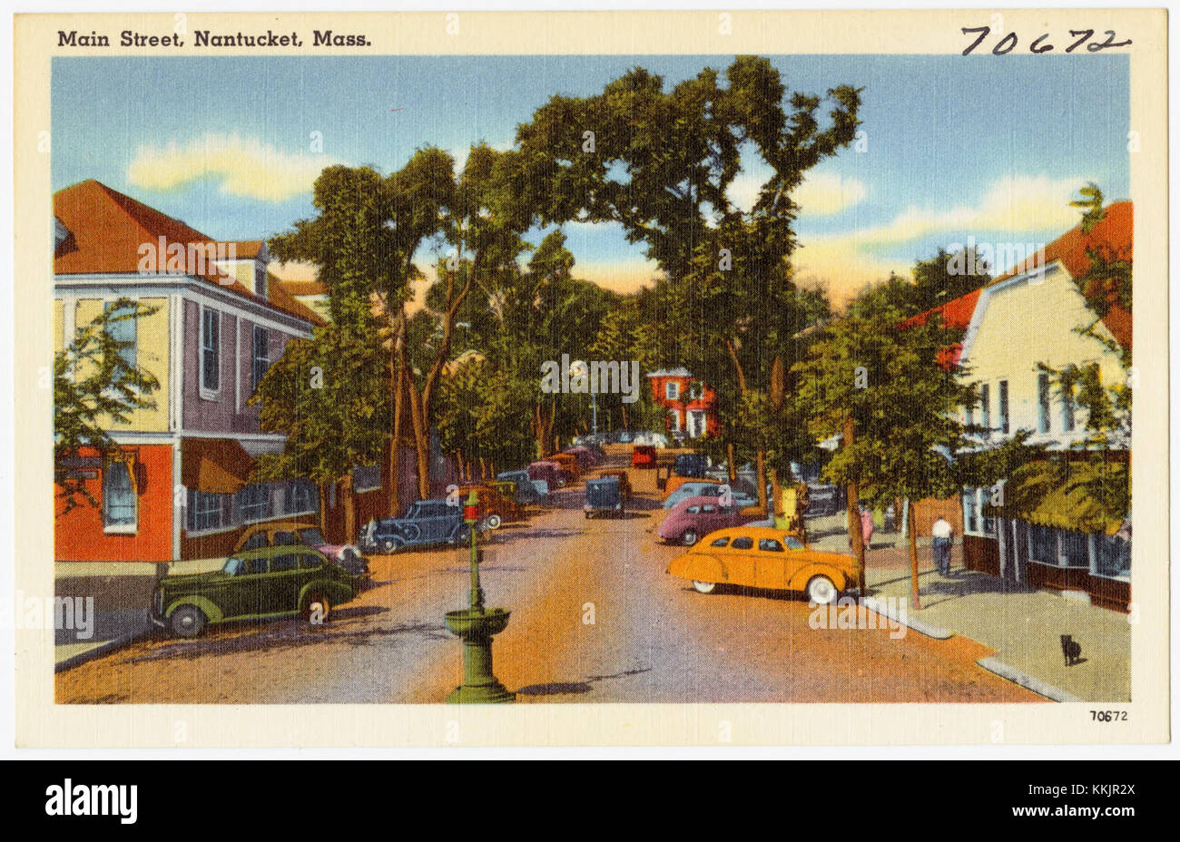 Nantucket main street hi-res stock photography and images Nantucket main street hi-res stock photography and images