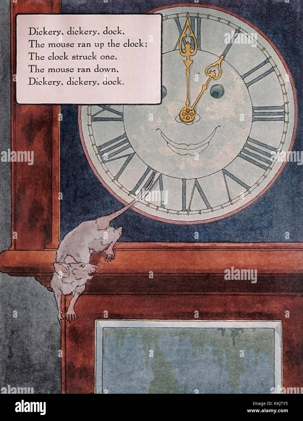 The mouse ran up the clock hires stock photography and images Alamy