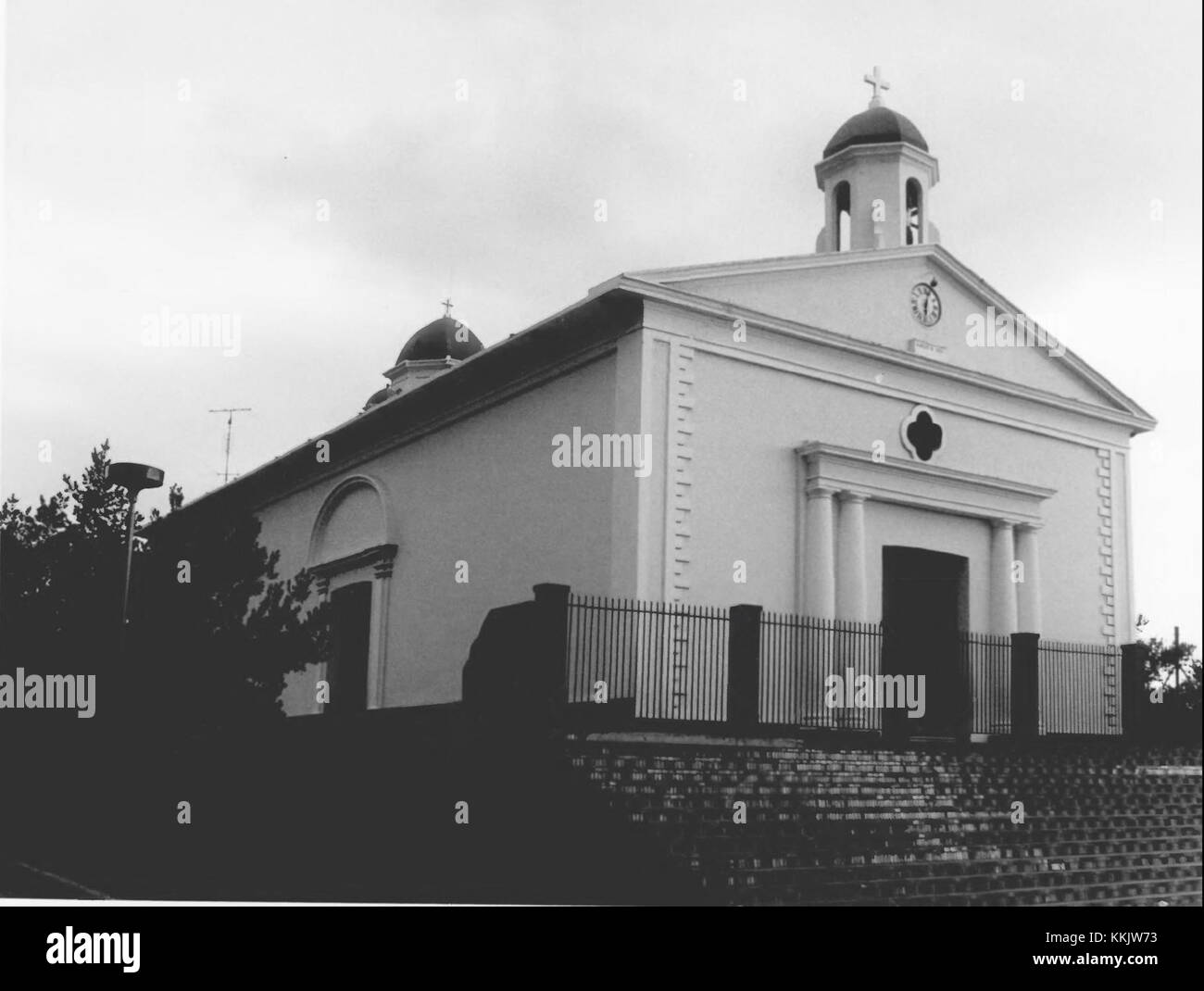 Church of San Isidro Labrador and Santa Maria de la Cabeza of Sabana Grande Stock Photo