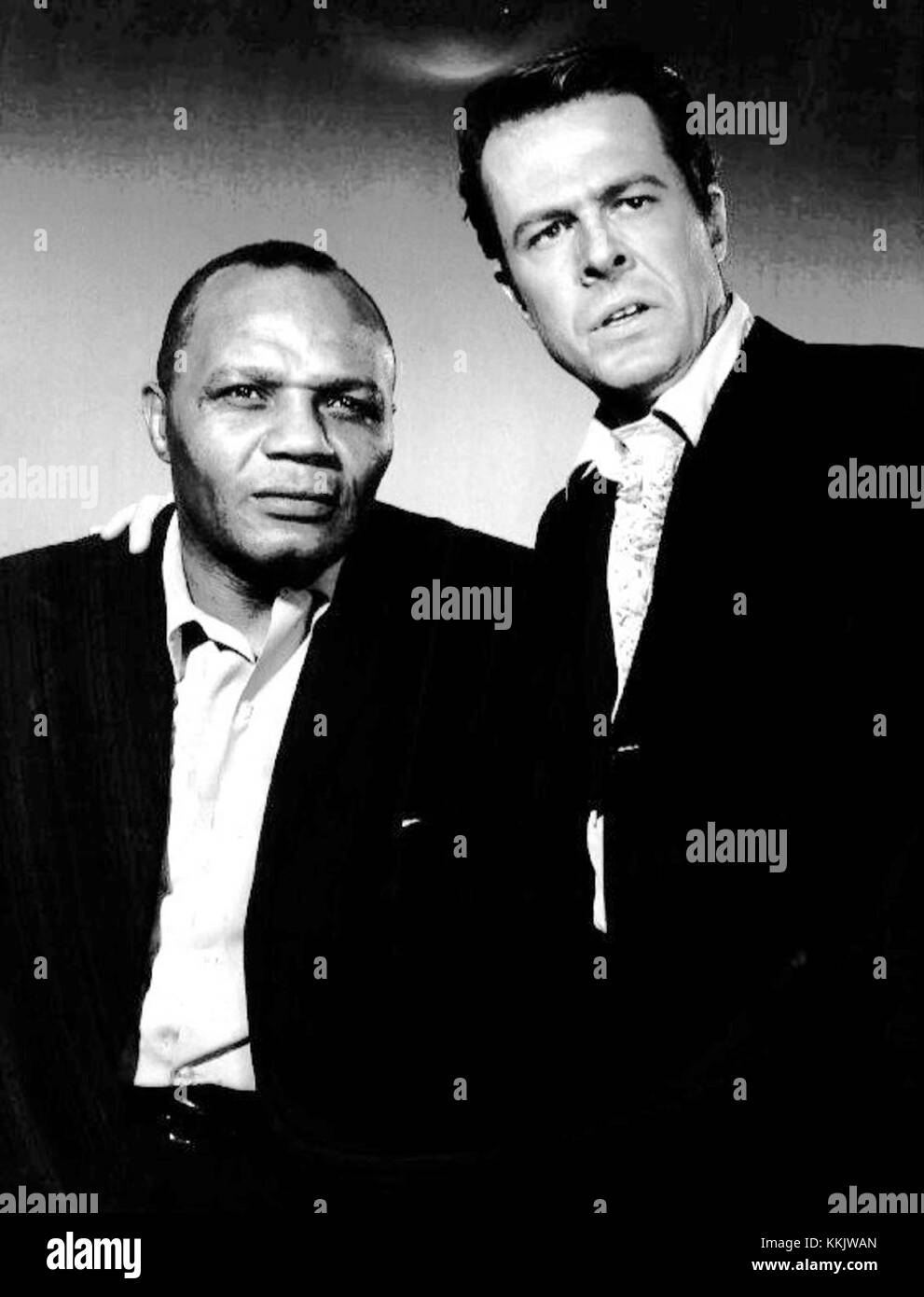 Jersey Joe Walcott Robert Culp Cain's Hundred 1962 Stock Photo Alamy