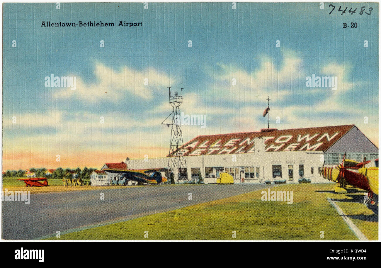 AllentownBethlehem Airport (74483 Stock Photo Alamy