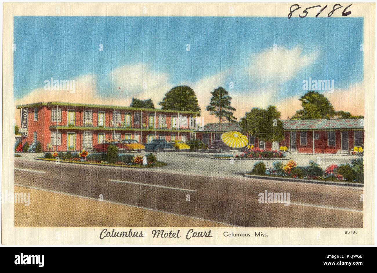 The Columbus Motel Court in Columbus Mississippi is an example of mid The Columbus Motel Court in Columbus Mississippi is an example of mid