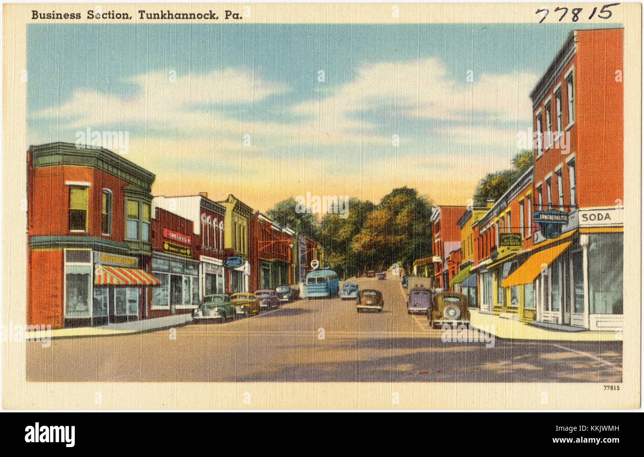 Tunkhannock hires stock photography and images Alamy
