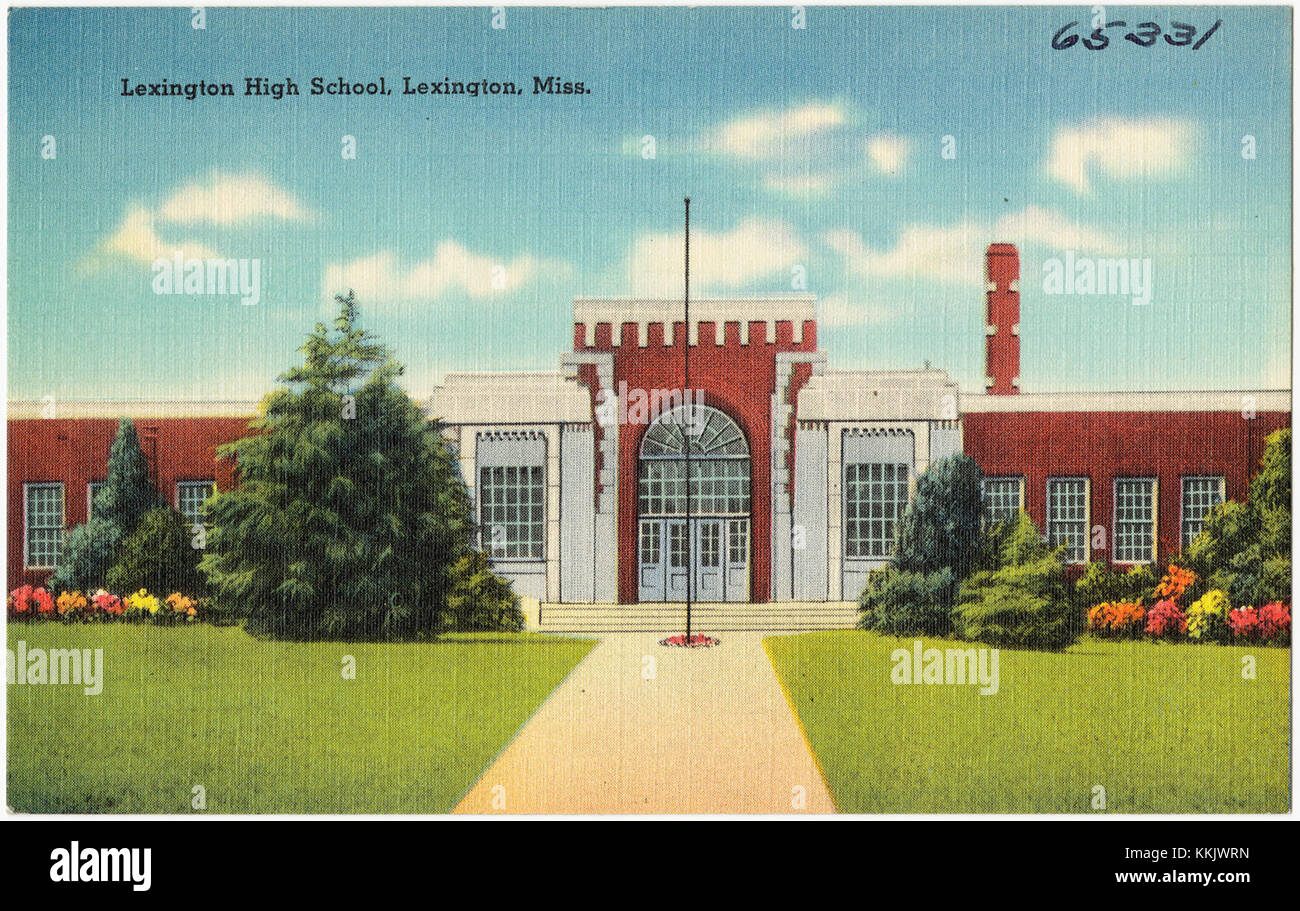 Lexington High School, Lexington, Miss. (5529512670 Stock Photo Alamy