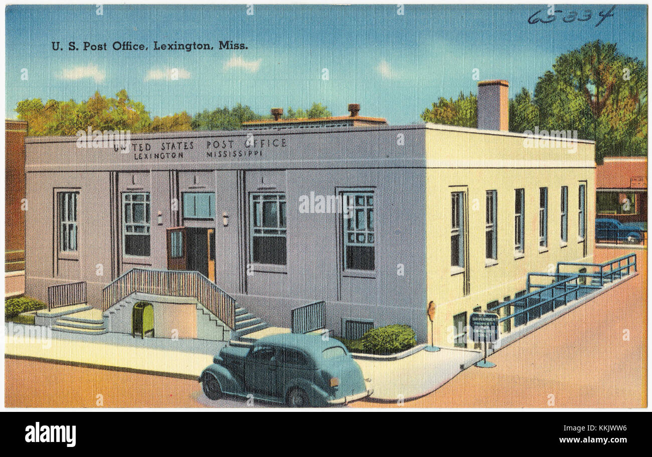 U.S. Post Office, Lexington, Miss. (5528923945 Stock Photo Alamy