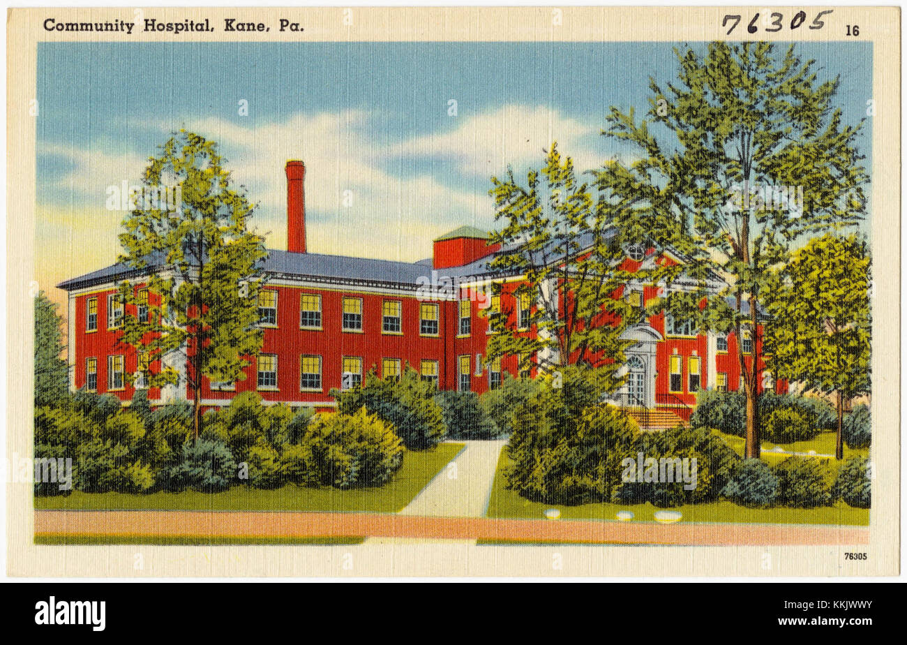 Community Hospital, Kane, Pa (76305 Stock Photo Alamy