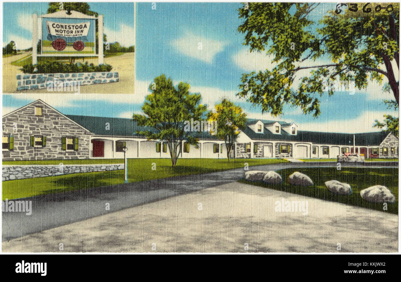Conestoga Motor Inn (83600 Stock Photo Alamy