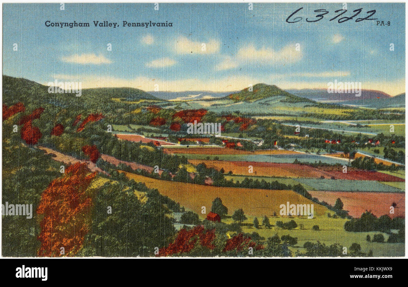 Conyngham Valley, Pennsylvania (63722 Stock Photo Alamy