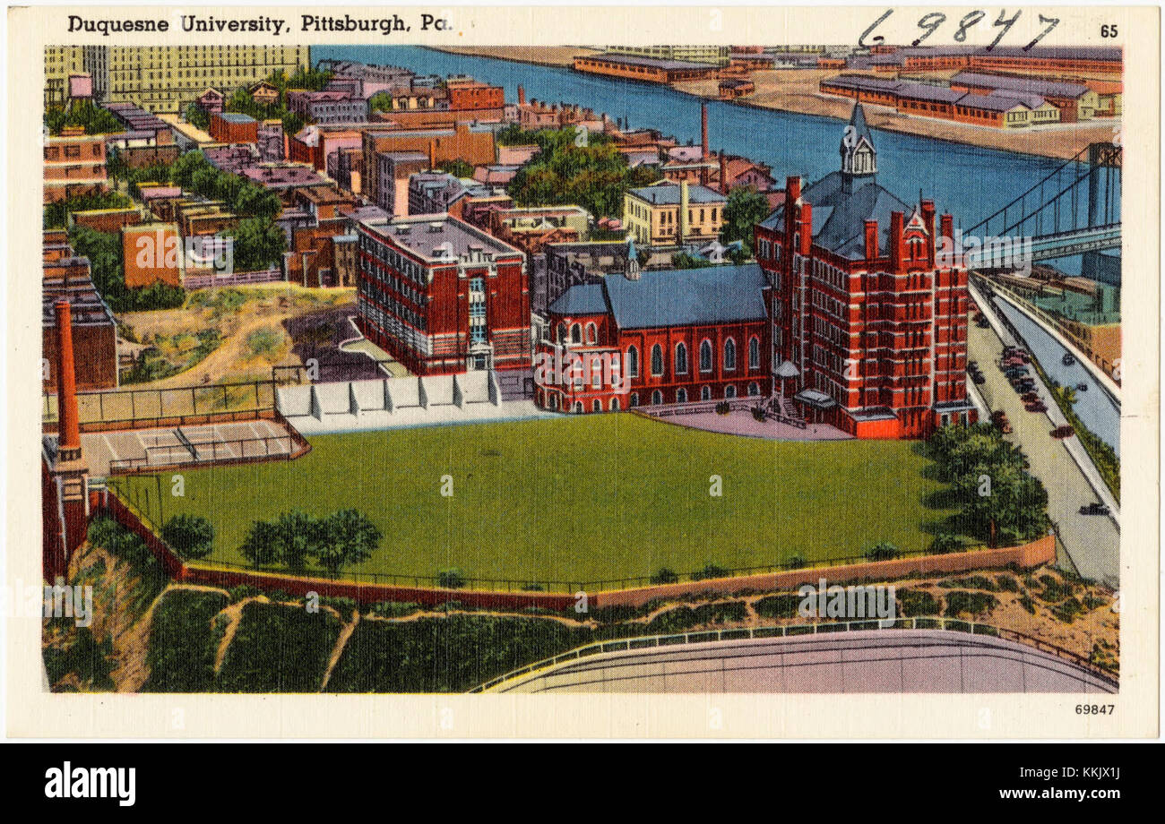 Duquesne University, Pittsburgh, Pa (69847 Stock Photo Alamy