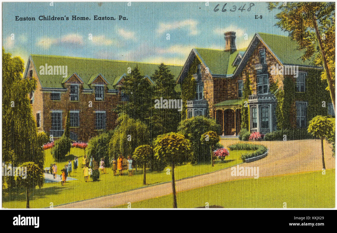Easton Children's Home, Easton, Pa (66348 Stock Photo Alamy