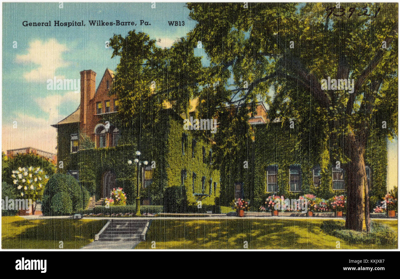General Hospital, WilkesBarre, Pa (73921 Stock Photo Alamy