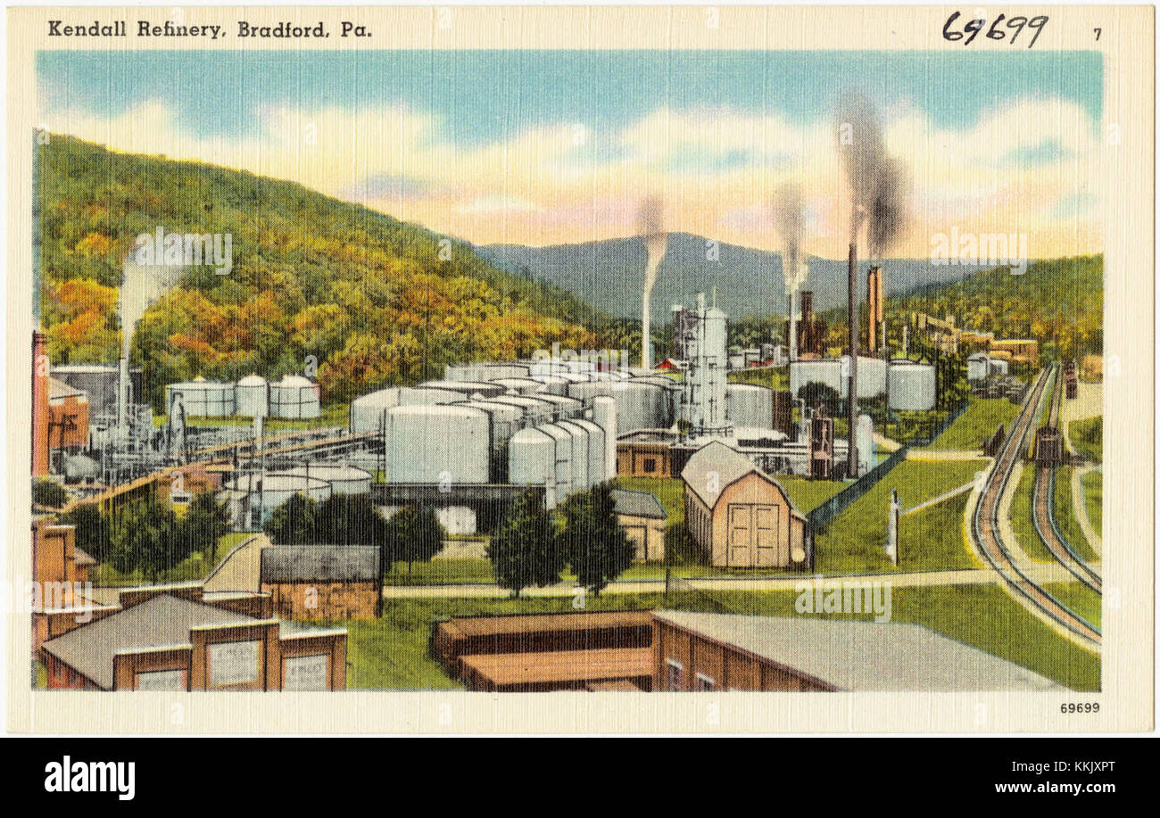 Kendall Refinery, Bradford, Pa (69699 Stock Photo Alamy