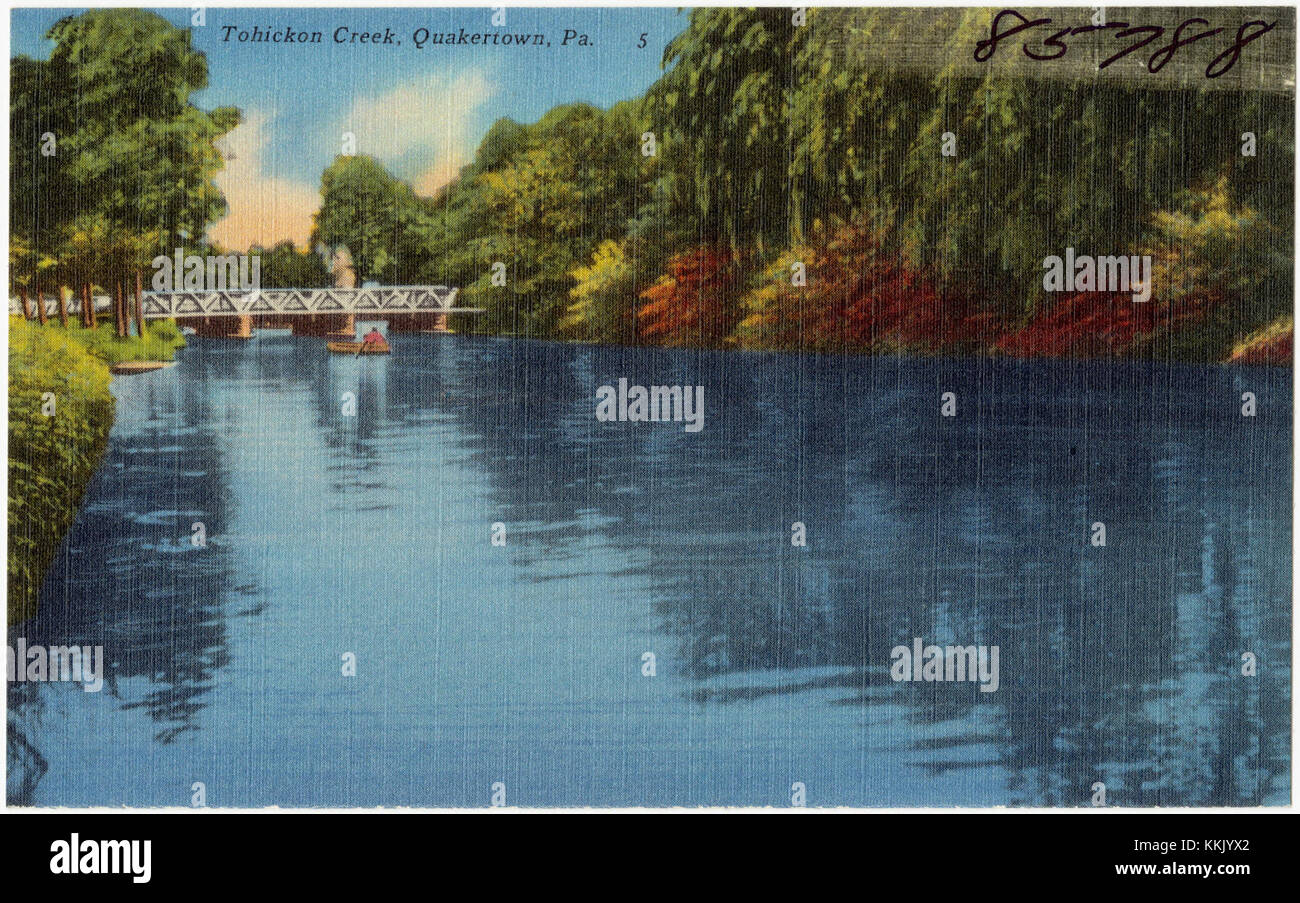 Tohickon Creek, Quakertown, Pa (85788 Stock Photo Alamy