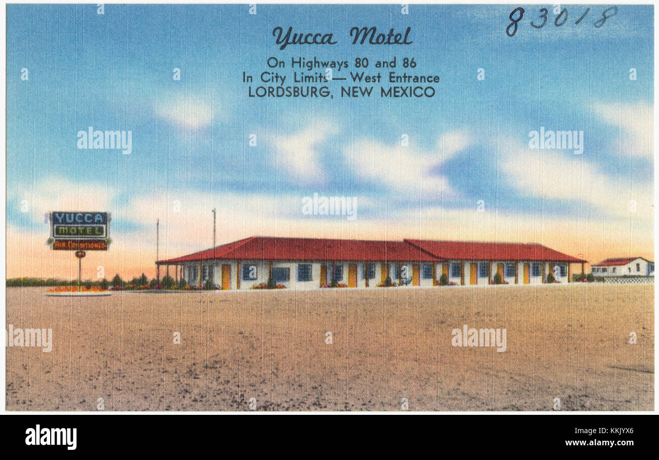 Yucca Motel, on Highways 80 and 86, in city limits west entrance