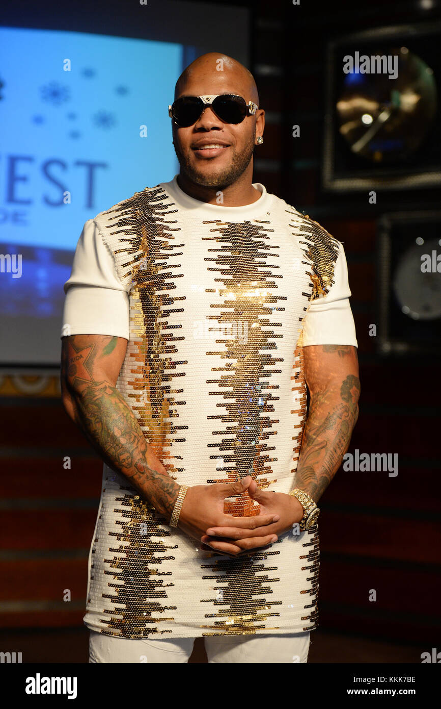 HOLLYWOOD, FL - OCTOBER 19: Flo Rida a press conference to Pass the ...