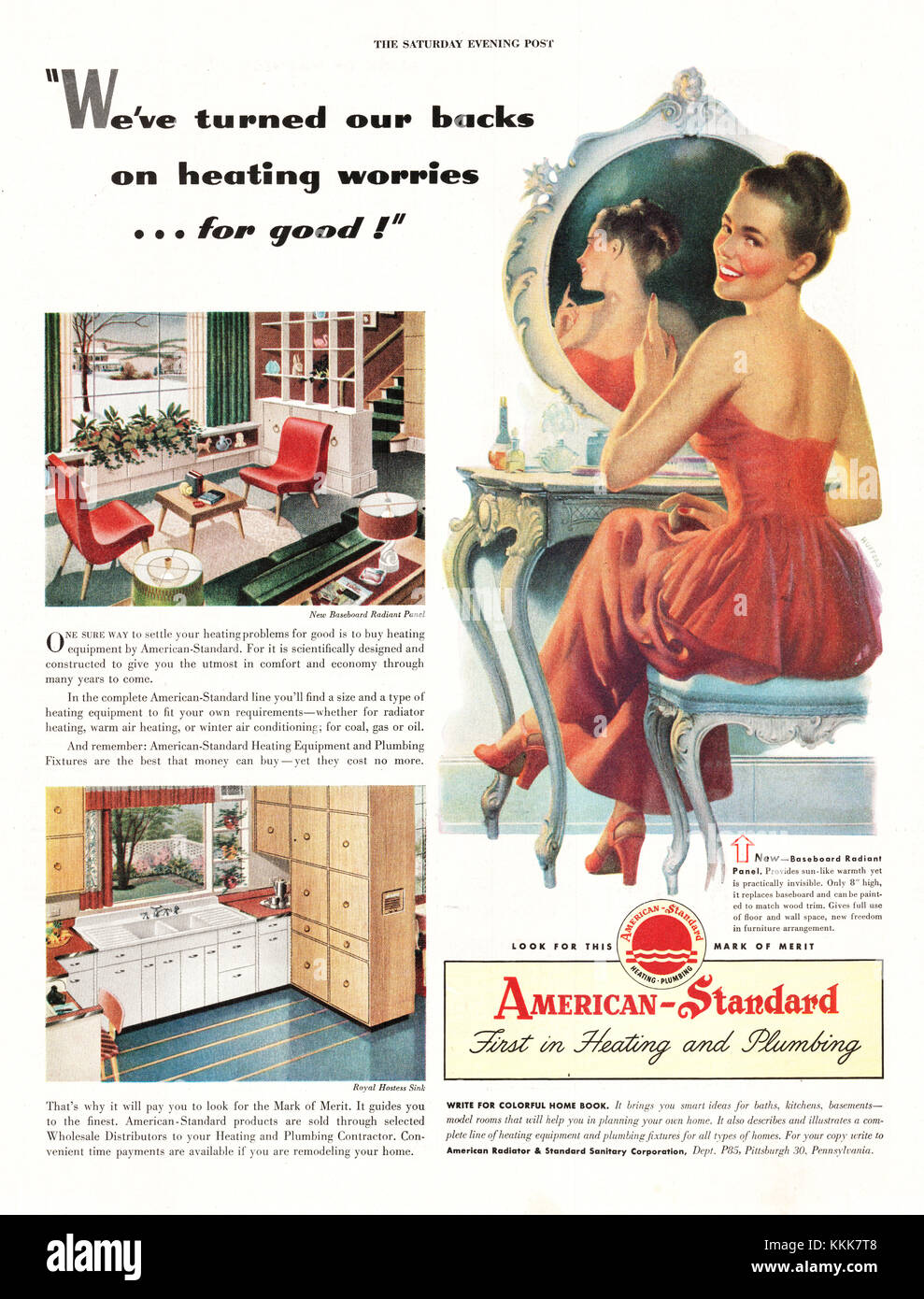 American standard hires stock photography and images Alamy