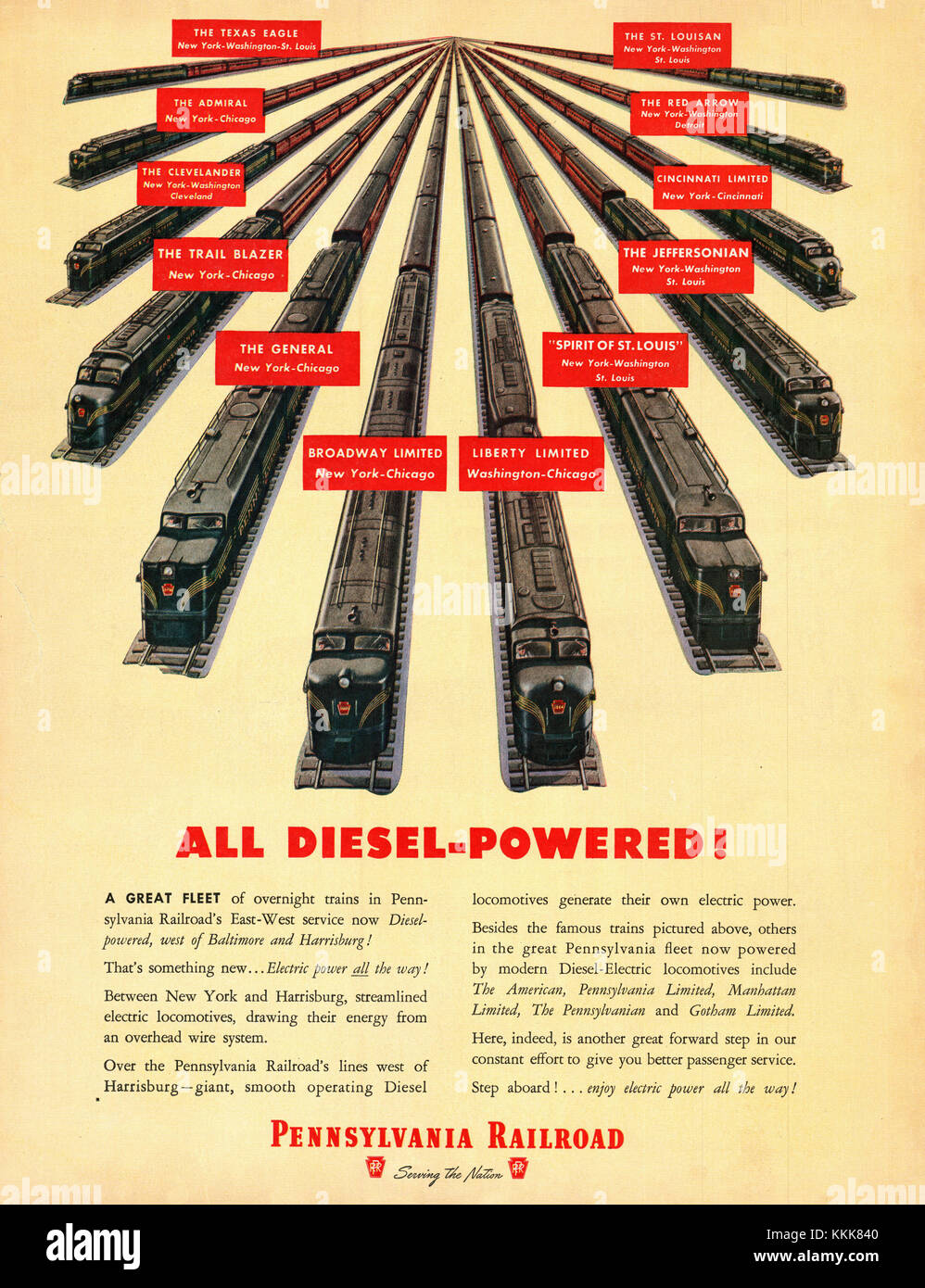 Pennsylvania railroad hires stock photography and images Alamy