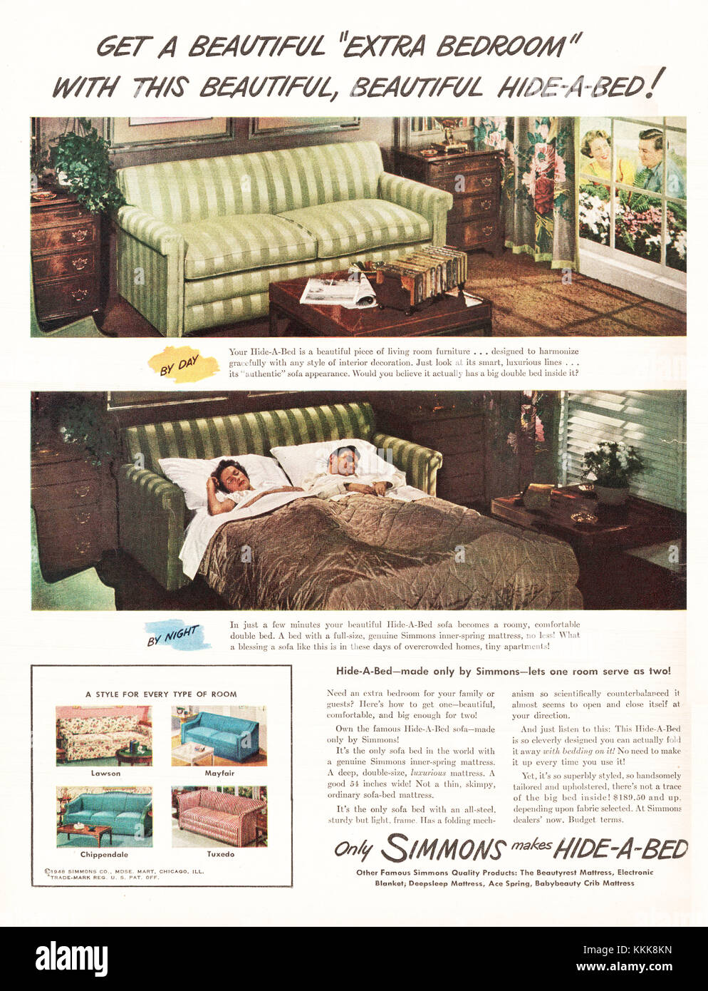 Simmons sofa bed deals