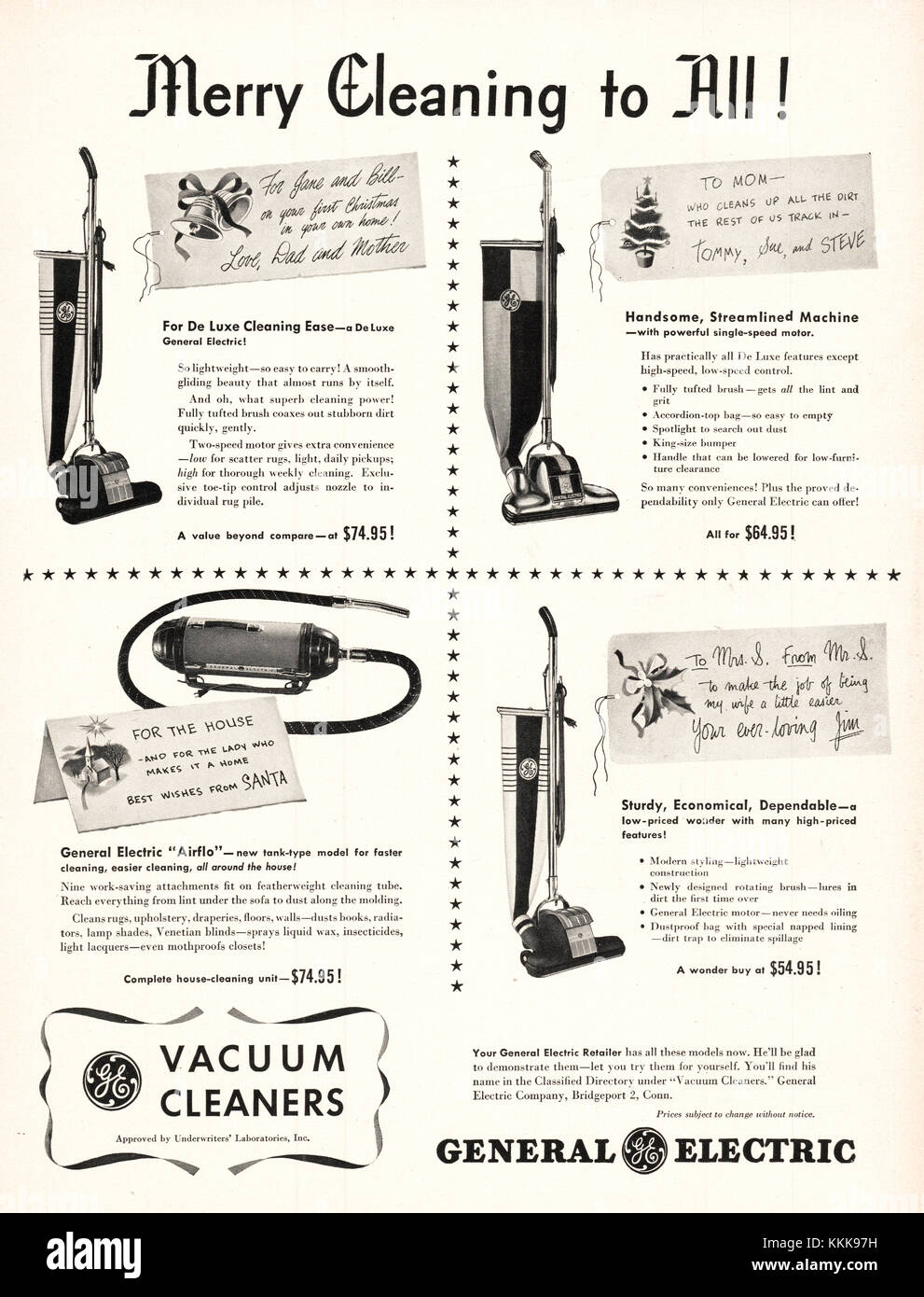 Vacuum cleaner advert hires stock photography and images Alamy