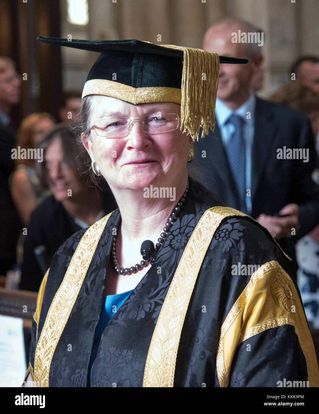Pic shows: departed top paid Vice Chancellor of Bath University Glynis Breakwell Stock Photo
