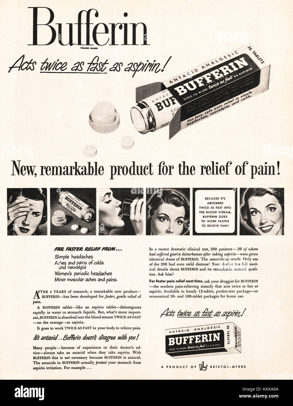 Werbung 1935 Aspirin W0469 Aspirin 