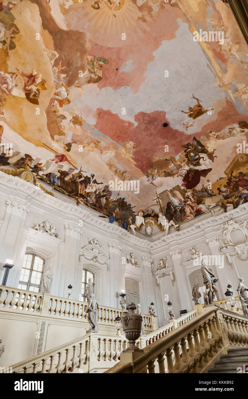 Germany, Bavaria, Romantic Road, Wurzburg, Wurzburg Residence and Court