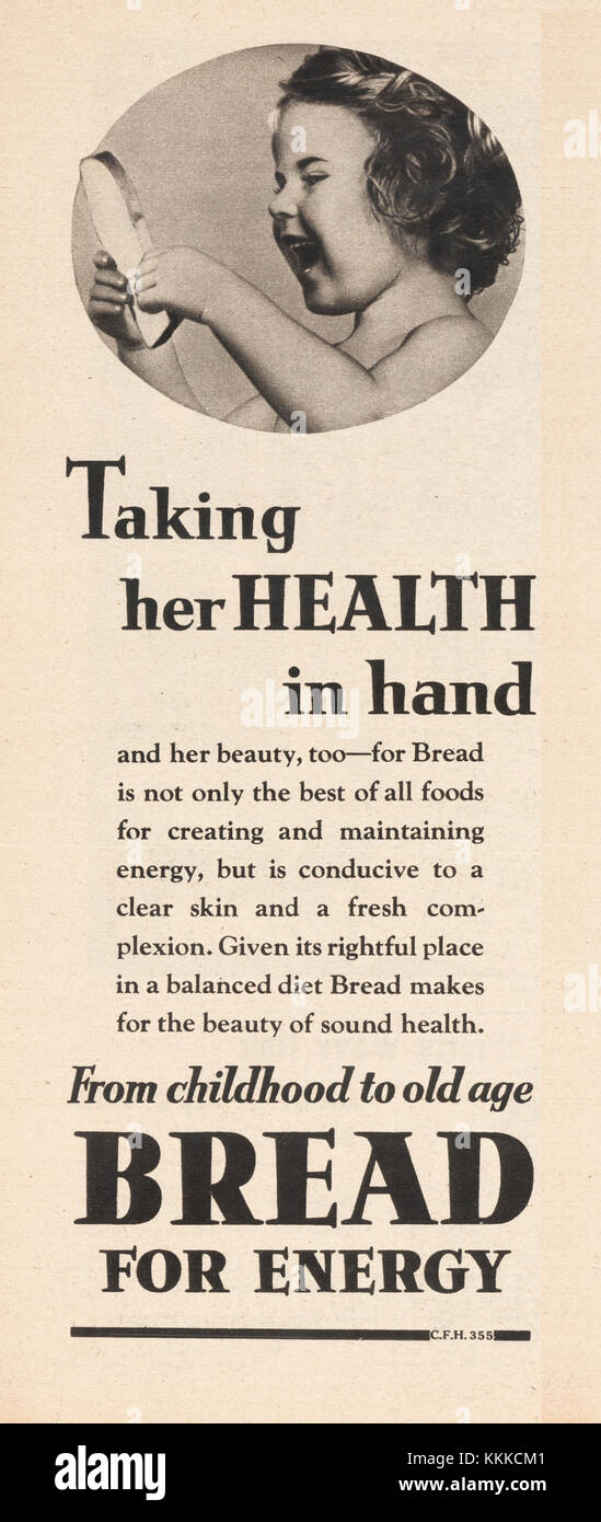 Bread advert hires stock photography and images Alamy