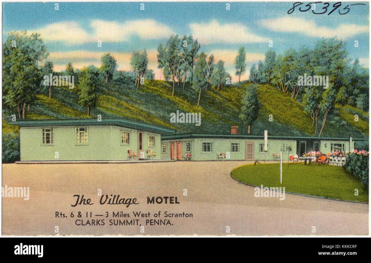 The Village Motel, located at Routes 6 and 11, 3
