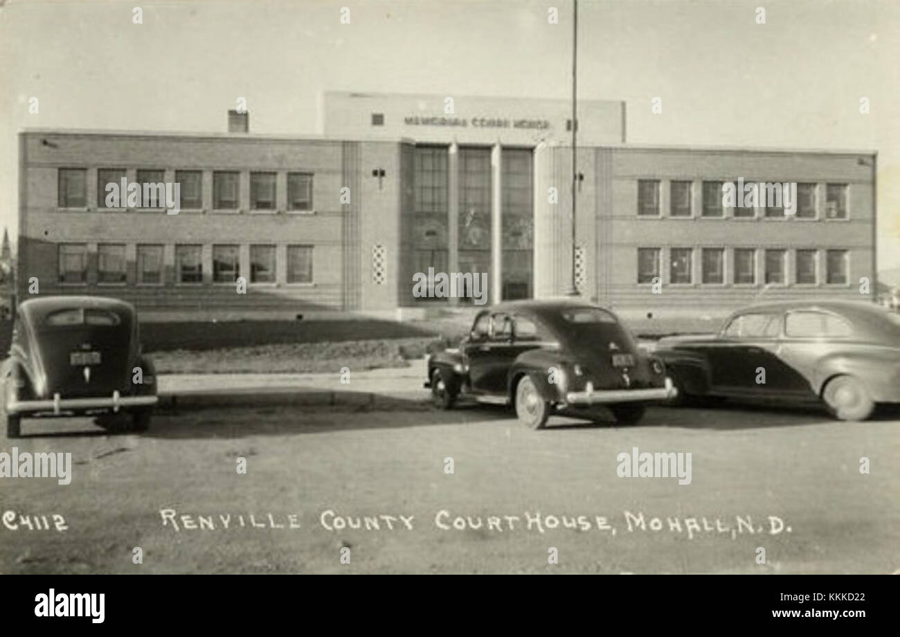 Renville County Courthouse Stock Photo Alamy
