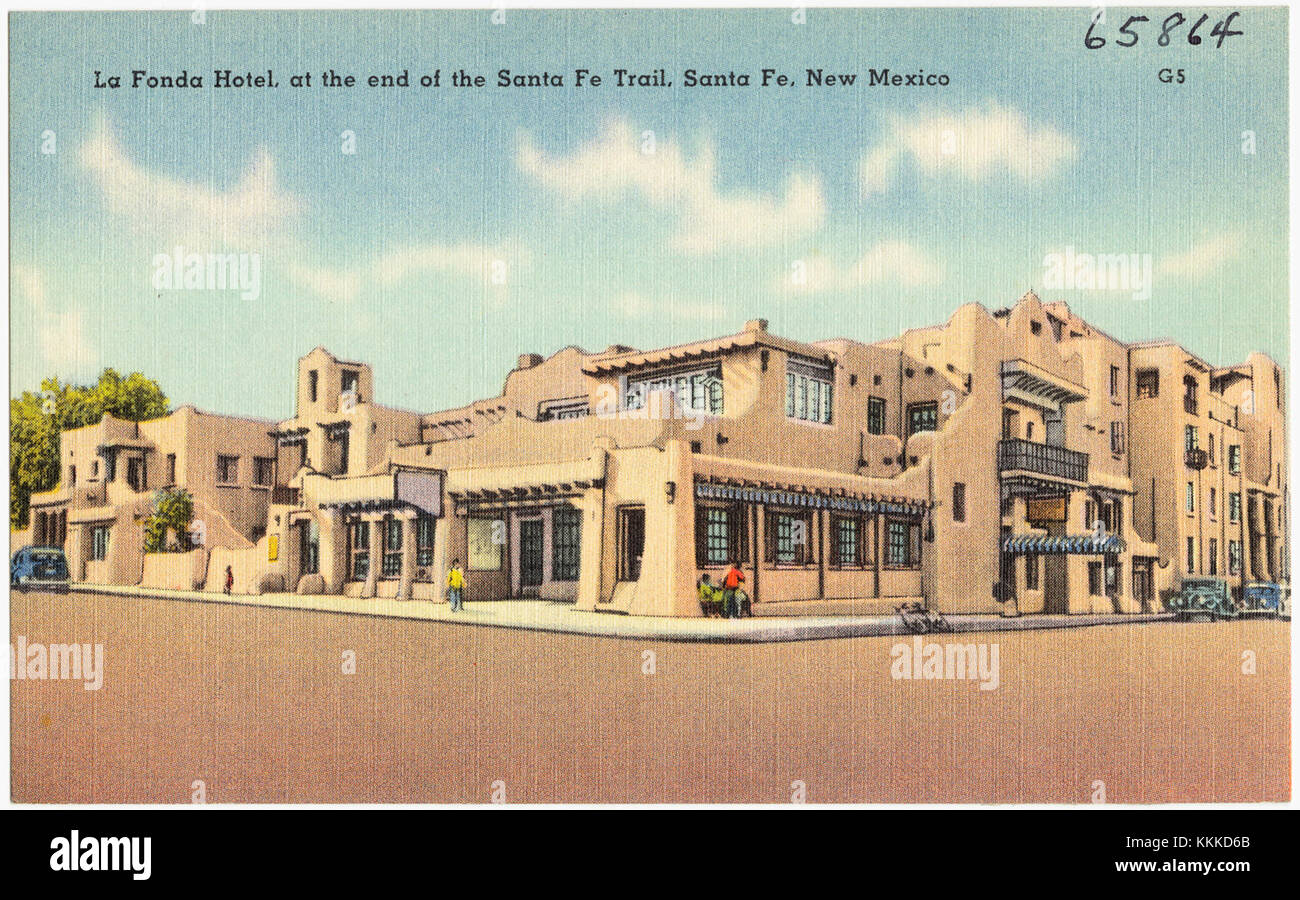 La Fonda Hotel is a historic hotel located at the end of the Santa Fe ...