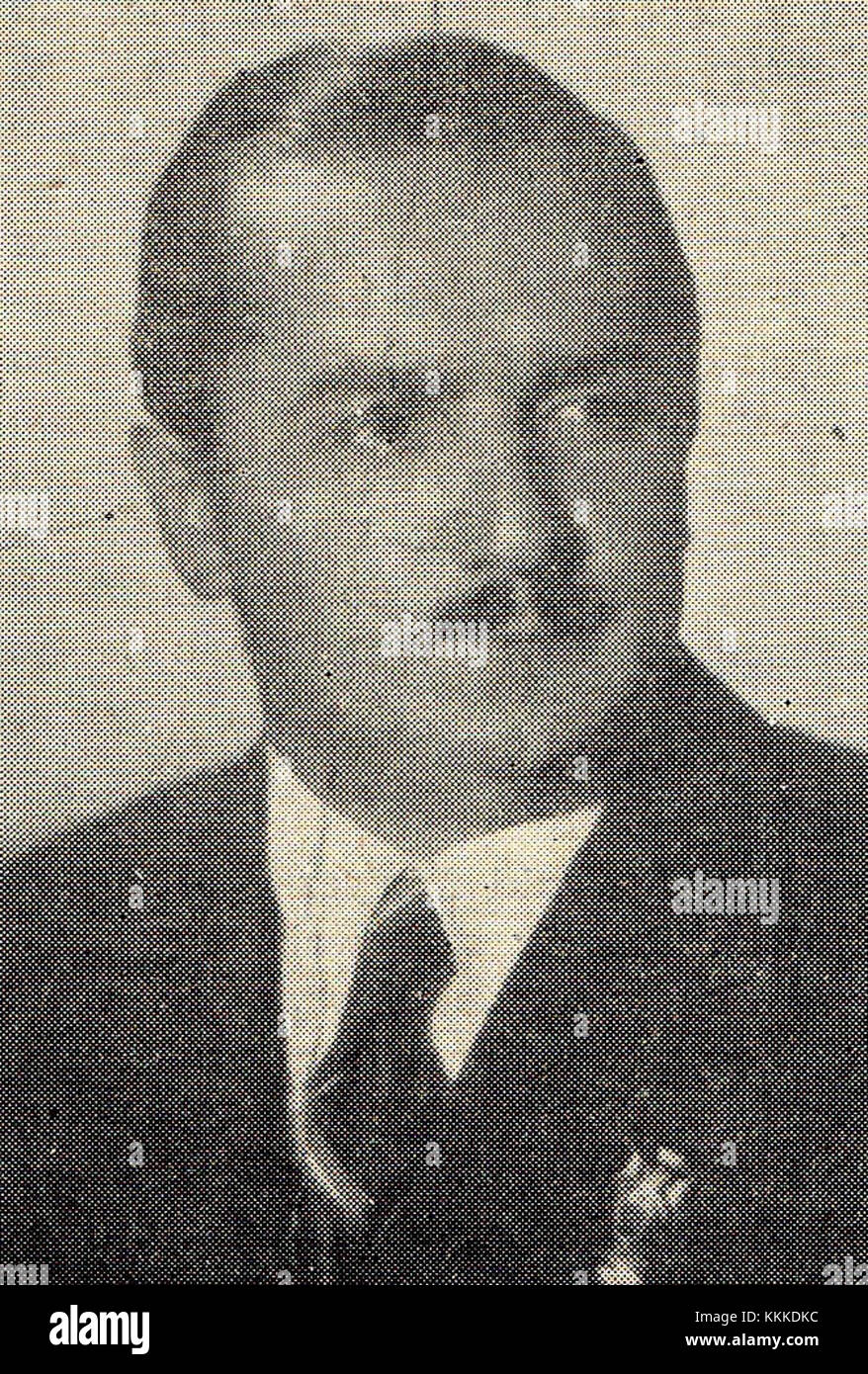 Mieczyslaw Konieczny, 1. dyrektor Goplany Poznan Stock Photo