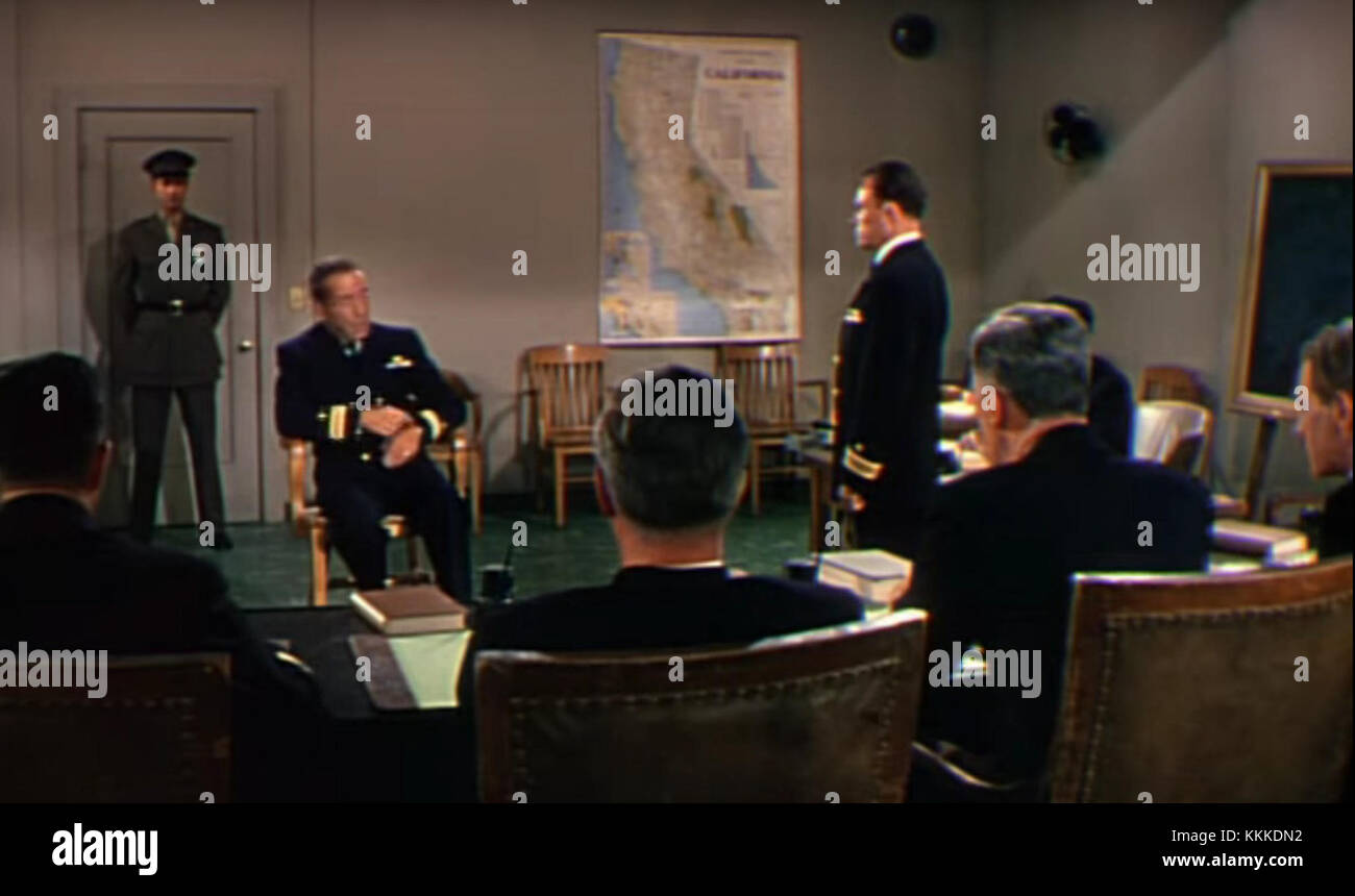 Caine Mutiny Court Martial from film trailer Stock Photo Alamy