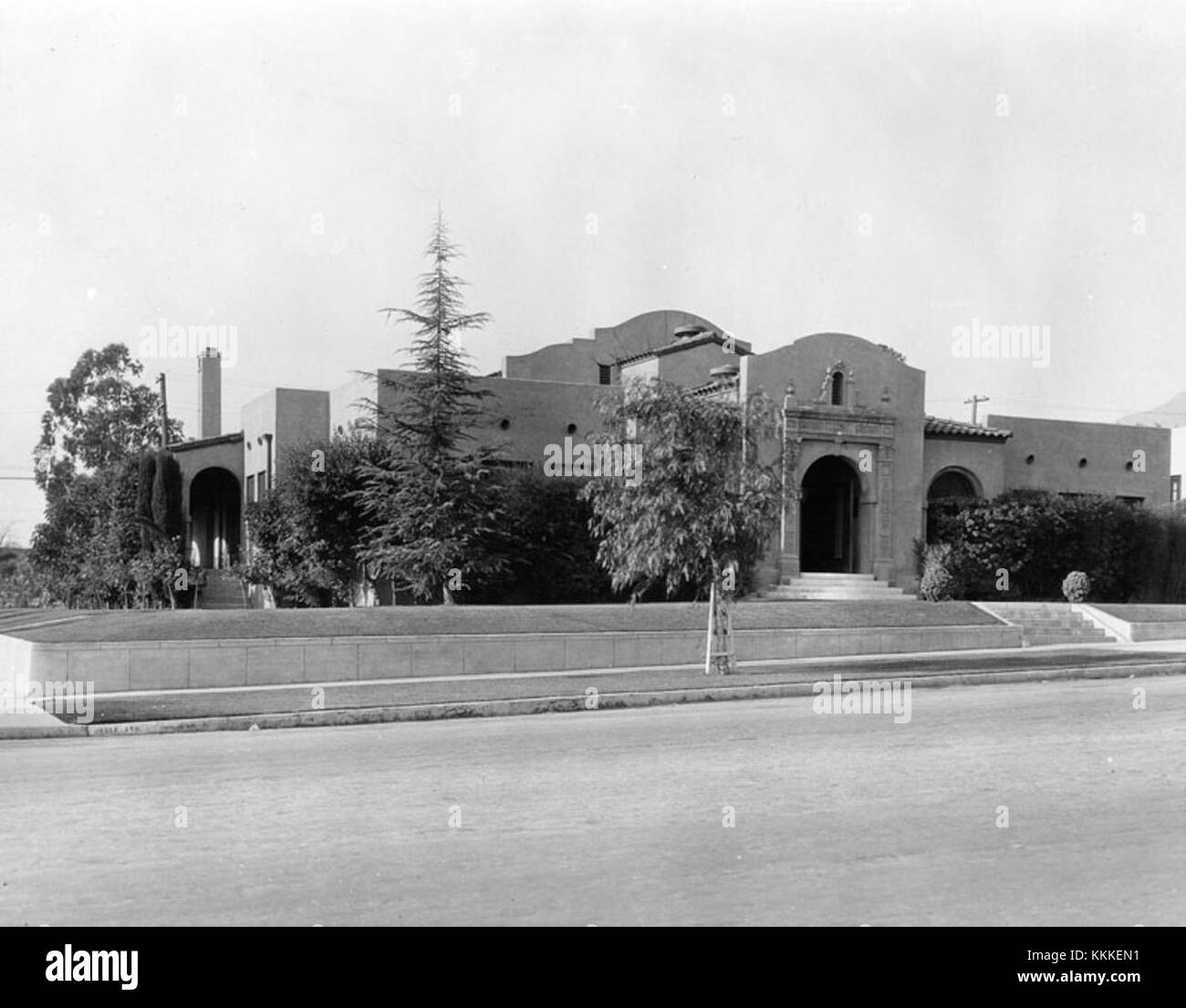 Woman's Club, Burbank Stock Photo