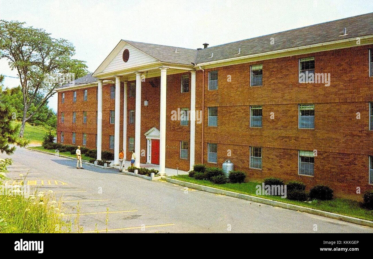 1955 - Muhlenburg College Benfer Hall Allentown PA Stock Photo