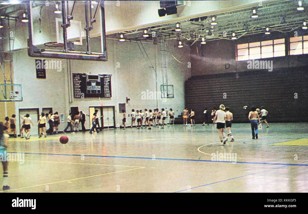 1974 William Allen High School Gym Allentown PA Stock Photo Alamy